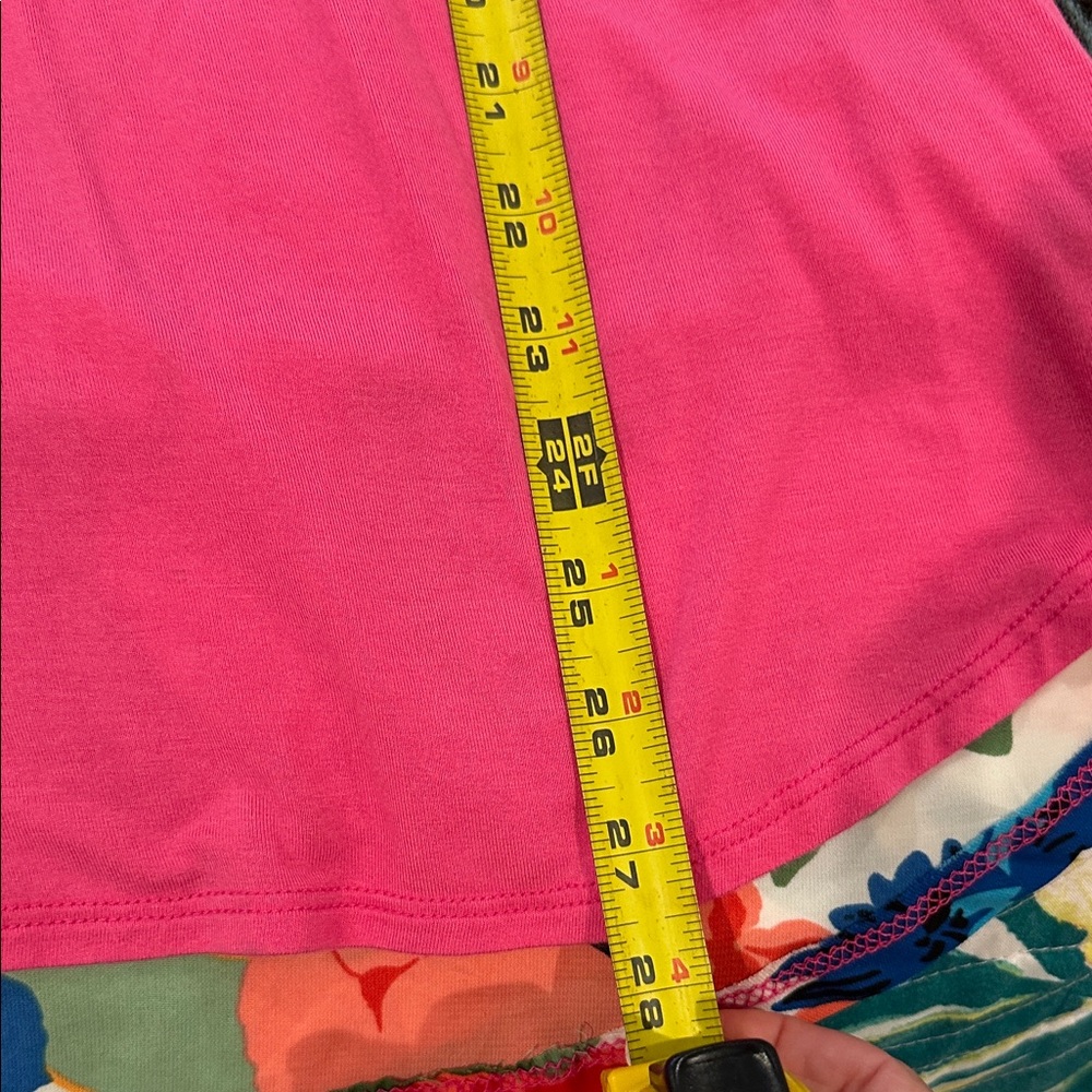 Beeson River Pink Floral Short Sleeve Top - Picture 8 of 9